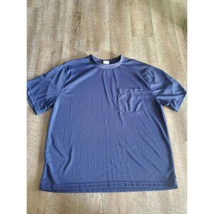 Haband New with no tags Men's Size XL Navy/blue Short Sleeve Dress casual